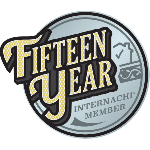 InterNACHI 15-year member badge