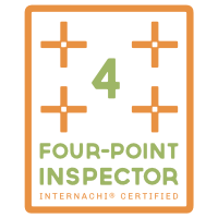 InterNACHI Certified four-point inspector badge