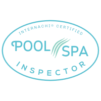 InterNACHI Certified pool and spa inspector badge